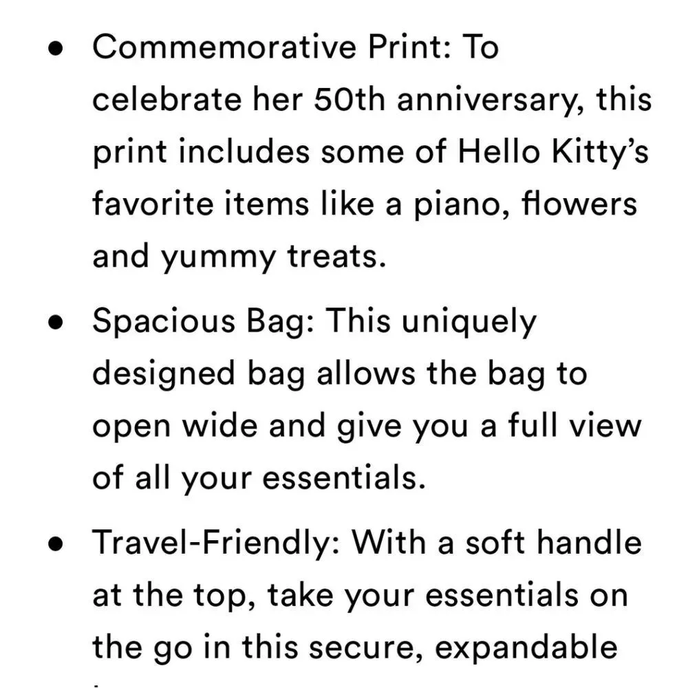 Wet-N-Wild X‎ Hello Kitty Makeup Bag